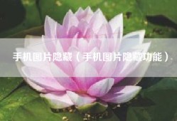 手机图片隐藏（手机图片隐藏功能）