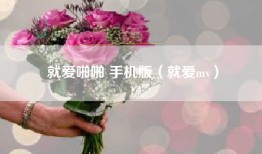 就爱啪啪 手机版（就爱mv）